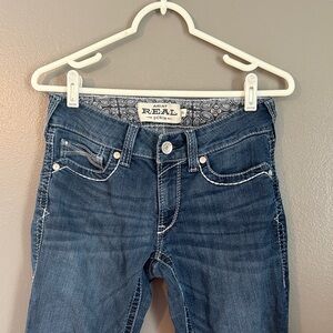 Ariat Women's Dark Blue Boot Cut Jeans